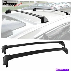 フィット17-22ホンダCRV OEファクトリースタイルルーフラッククロスバーブラックアルミニウムFits 17-22 Honda CRV OE Factory Style Roof