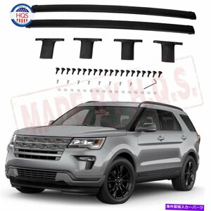 2016-2018 Ford Explorerのトップルーフラッククロスバークロスバー荷物キャリアTop Roof Rack Cross Bars Crossbars Luggage Carrier For