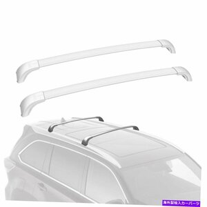 14-19トヨタハイランダーXLE /限定銀のルーフラックアルミニウムクロスバーRoof Rack Aluminum Cross Bar For 14 - 19 Toyota Highlander