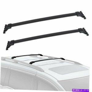 2009-2015ホンダパイロットクロスバートップルーフラックキャリアアルミニウムセット荷物For 2009-2015 Honda Pilot Cross Bar Top Roof R