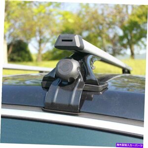 2PCSアルミニウム合金取り外し可能なルーフラックオーバーヘッド荷物ラック130ポンド2pcs Aluminium Alloy Removable Roof Rack Overhead