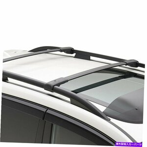 アルミニウムルーフラックレールトップ貨物荷物クロスバー14-22フォレスターインプレッサAluminum Roof Rack Rail Top Cargo Luggage Cros