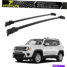 フィット14-22ジープレネゲードOEスタイルルーフラッククロスバー荷物キャリアアルミニウムFits 14-22 Jeep Renegade OE Style Roof Rack_画像1