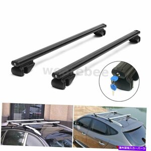 120cmユニバーサルカールーフトップクロスバー荷物キャリアラック上げ屋根レール120cm Universal Car Roof Top Cross Bar Luggage Carrier