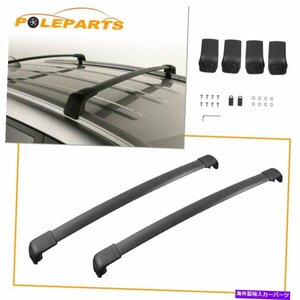 2016-2022ヒュンダイツーソンルーフラッククロスバー荷物キャリア2pcフロント+リアFor 2016-2022 Hyundai Tucson Roof Rack Cross Bars Lu