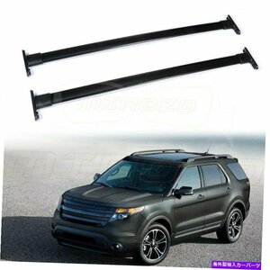 2011-2015 Ford ExplorerルーフラッククロスバーOEスタイルの荷物貨物2x For 2011-2015 FORD EXPLORER ROOF RACK CROSS BARS OE STYLE Lug