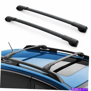 トップルーフラックレールクロスバー荷物キャリアアルミニウム14-19スバルフォレスターTop Roof Rack Rail Cross Bars Luggage Carrier Al