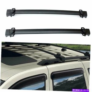 ルーフラッククロスバーアルミニウムABSプラスチックブラック07-14 17 18ジープパトリオットRoof Rack Cross Bar Aluminum ABS Plastic Bl