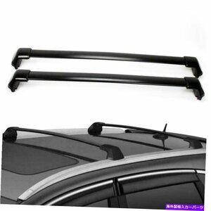 トップルーフレールラッククロスバー荷物キャリアアルミニウムフィット2012-2016ホンダCR-VTop Roof Rail Rack Cross Bar Luggage Carrier