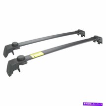 2PCSルーフラッククロスバーキャリアレールルーフバージープコンパス2017-2019 20202PCS Roof Rack Cross Bars Carrier Rails Roof Bar fo_画像3