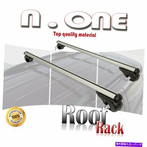 ルーフラックキーロッククロスバートップレール荷物アルミニウム貨物キャリアフィットスバルRoof Rack Key Lock Cross Bar Top Rail Lugga