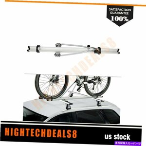 ユニバーサルバイクラックトップルーフラック自転車キャリアクロスバー用マウントクランプロックUniversal Bike Rack Top Roof Rack Bicyc