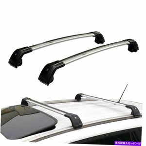 2013-2018のトップルーフラックレールクロスバーアルミニウムヒュンダイサンタフェスポーツTop Roof Rack Rail Cross Bars Aluminum For 2