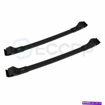 14-18のトップルーフラックレールクロスバージープチェロキーアルミニウムキャリア荷物Top roof rack rails cross bars FOR 14-18 Jeep Ch_画像3