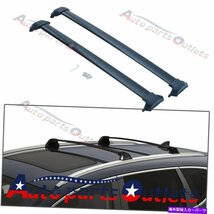 2017-20ホンダCR-V CRV用の2つのルーフラッククロスバークロスバークロスバー貨物キャリアのセットSet of 2 Roof Rack Cross Bar Crossbar_画像1