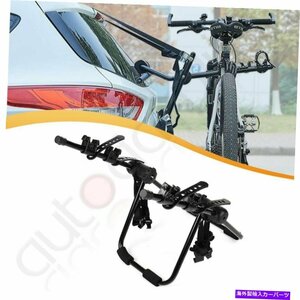 2バイクトランクラックリアマウント2つのバイクキャリアカーSUV自転車セダン頑丈な新機能2 Bike Trunk Rack Rear Mount Two Bikes Carrier