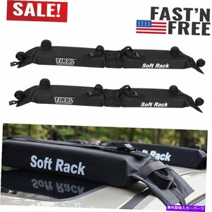 600dユニバーサルソフトカールーフラック屋上荷物キャリーロードリムーバブルN3p0600D Universal Soft Car Roof Rack Rooftop Luggage Car