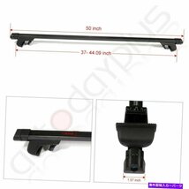 ジープパトリオットヘビーデューティ48 ルーフラッククロスバーキャリア貨物2006-2009For JEEP PATRIOT Heavy-Duty 48 Roof Rack Cross_画像3