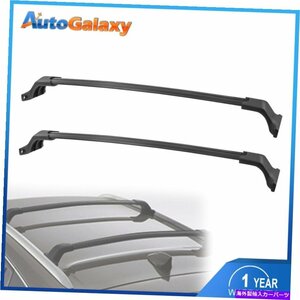 2PCSブラックルーフラッククロスバー2016-2018の荷物荷物キャリアビュイック環境2PCS Black Roof Rack Cross Bars Luggage Carrier For 20