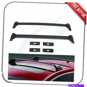 2PCSフィット2007-2012マツダCX-7ルーフラッククロスバー荷物レールアルミニウムバー2Pcs Fits 2007-2012 Mazda CX-7 Roof Rack Cross Bar