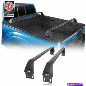 2PCSクロスバートランクトラックベッド荷物ラックブラケットトヨタタコマ2005-20212Pcs Crossbar Trunk Truck Bed Luggage Rack Bracket f