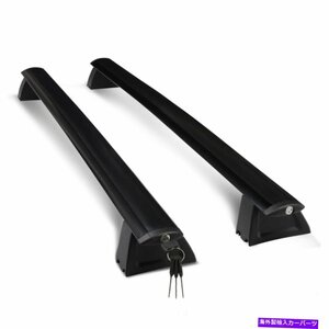 2PCS OEスタイルルーフラックレールクロスバー2011-2018のロックw/ロックジープグランドチェロキー2PCS OE STYLE ROOF RACK RAIL CROSS BA