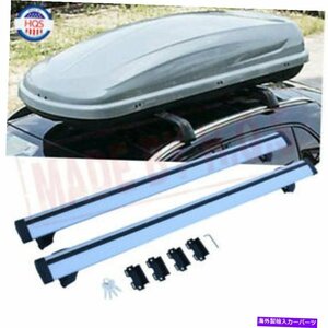 アルミニウムルーフラッククロスバー2007-2015の荷物キャリアシルバーアウディQ7 4LAluminium Roof Rack Cross Bars Luggage Carrier Silv