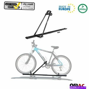 自転車キャリアルーフマウントスチール自転車ラックサイクリングホルダーカートラックSUVBike Carrier Roof Mount Steel Bicycle Rack Cyc