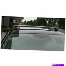 ルーフラックレールのペアには、カヤックスキースノーボード荷物クロスバーが施錠されていますA Pair of Roof Rack Rail Carries Kayak Sk_画像1