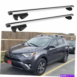 トヨタRAV4 2001-2018ルーフラッククロスバー荷物キャリアアルミニウムw/ロックFor Toyota Rav4 2001-2018 Roof Rack Cross Bar Luggage C