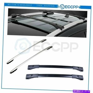 2013-2018のキャリアルーフラックトヨタRAV4アルミクロスバーと鉄道手荷物Carrier Roof Rack For 2013-2018 Toyota RAV4 Aluminum Cross B