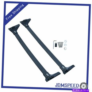 手荷物ルーフラッククロスバーキャリアアルミニウムトヨタRAV4 2019 2000 2021Baggage Roof Rack Cross Bar Carrier Aluminium New For To