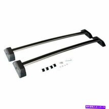 アルミニウムルーフラックフィット2006-2010ハマーH3荷物キャリアクロスバーブラックAluminum Roof Rack fits 2006-2010 Hummer H3 Luggag_画像1