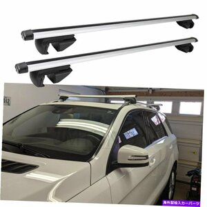 メルセデスベンツML350 SUVカートップルーフラッククロスバー荷物キャリアアルミニウムFor Mercedes Benz ML350 SUV Car Top Roof Rack Cr