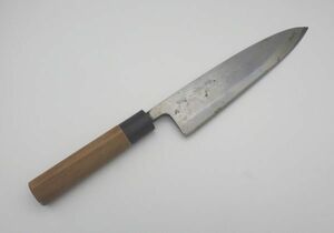 ●中古 有次 庖丁 和包丁 全長約37cm 調理器具 出刃包丁 ありつぐ 京都有次 キッチン用具 刃物 使用品 現状品