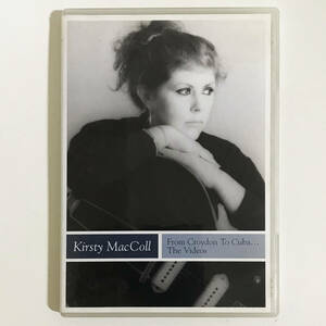 【送料無料！】Kirsty MacColl カースティ・マッコール「From Croydon To Cuba... The Videos」輸入盤DVD 国内プレーヤー再生不可