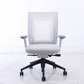 vitra. ヴィトラ【ID Air】ID Chair Concept IDチェア デスクチェア 肘付き 布張り グレー系 アントニオ・チッテリオ IDエア★803h06の画像7