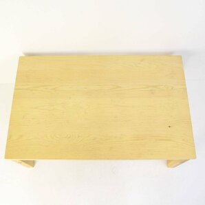 無印良品 パイン材フォールディングローテーブル 幅80cm センターテーブル 座卓 折りたたみ式 木製★816v06の画像4