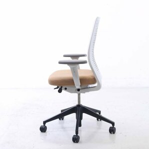vitra. ヴィトラ【ID Air】ID Chair Concept IDチェア デスクチェア 肘付き 布張り ブラウン系 アントニオ・チッテリオ IDエア★803h08の画像4