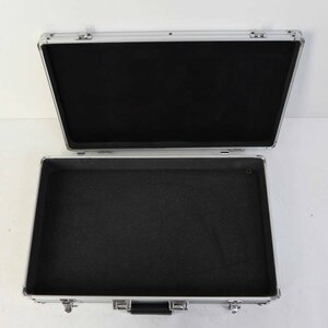  aluminium effector board case inside size 54×32×7cm [ key lack of ]*821v13