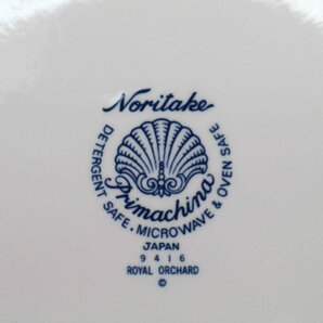 Noritake ノリタケ オーチャードガーデン プレート3枚セット 21.5cm 電子レンジ対応 丸皿 中皿◆823f10の画像5