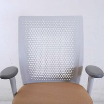 vitra. ヴィトラ 【ID Air】ID Chair Concept IDチェア デスクチェア 肘付き 布張り ブラウン系 アントニオ・チッテリオ IDエア★823h12_画像5