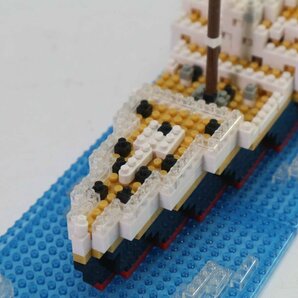 組み立て済 nanoblock ナノブロック タイタニック NB-021【パーツ欠品有り】◆806f01の画像3