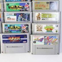 SFC スーパーファミコン ソフトのみ35本大量セット マリオ ドンキーコング 競馬 野球 サッカー ドラクエ FF 等 まとめ売り★826v21_画像2