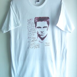 新品・送料込★ファイトクラブ★白半袖ブラッド・ピット★エドワード・ノートン