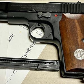 TANAKA WORKS Beretta M1934 ミリタリーモデル 木製グリップの画像3