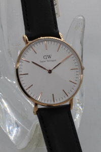 【Daniel Wellington】Classic B36R14 未使用時計 時計商社倉庫発見品 電池交換済み 24.4.21 