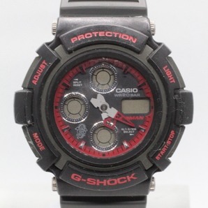 【CASIO】G-SHOCK GAUSSMAN AW-571E-4A1T 中古品時計 分解掃除必要 部品取りに 24.4.29の画像1