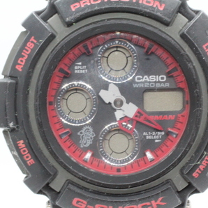 【CASIO】G-SHOCK GAUSSMAN AW-571E-4A1T 中古品時計 分解掃除必要 部品取りに 24.4.29の画像4