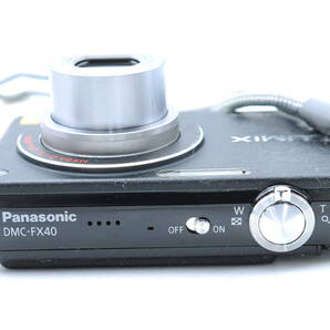 ★実用並品★ パナソニック Panasonic LUMIX DMC-FX40 ブラック 元箱の画像7